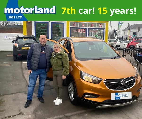 Another happy Motorland customer